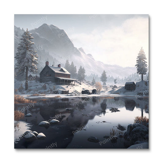 Iced Meadows (Diamond Painting)