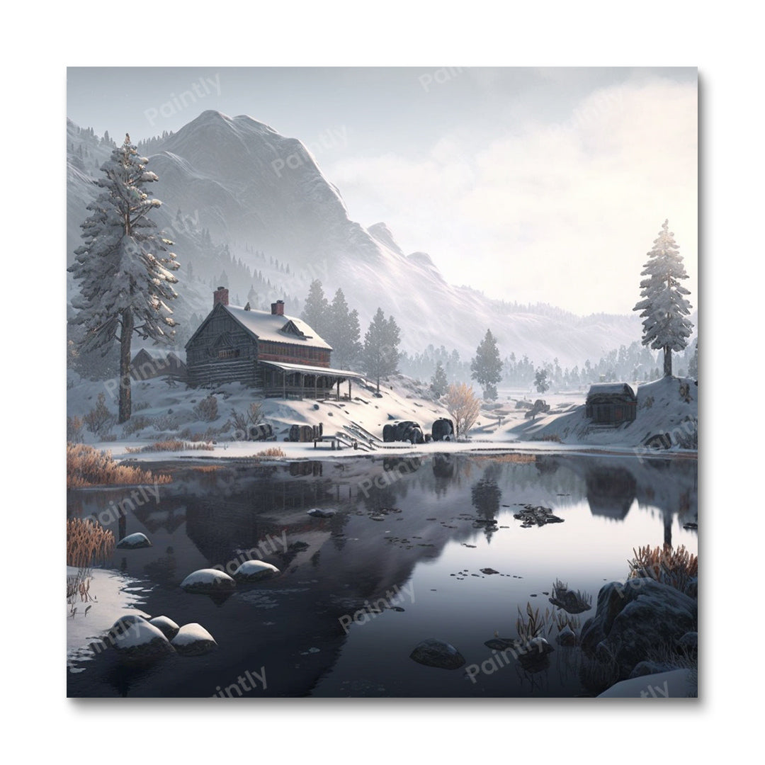 Iced Meadows (Wall Art)