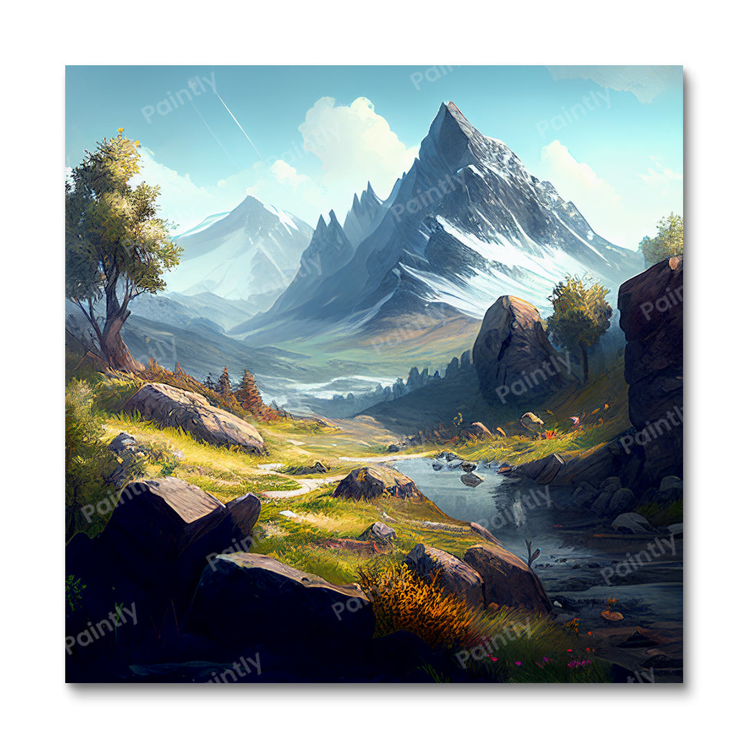 The Resplendent Landscape (Diamond Painting)