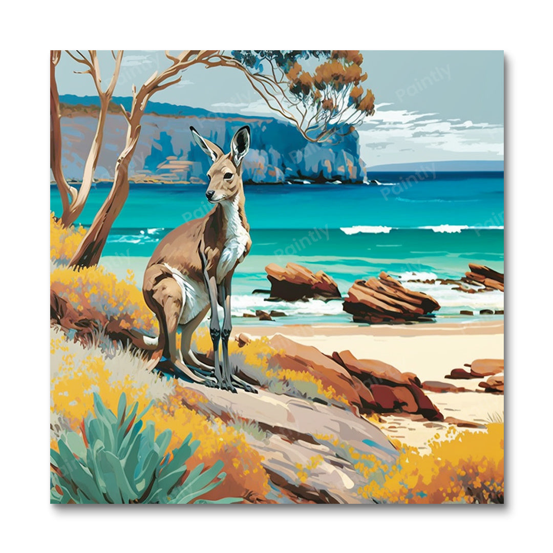Kangaroo Island Australia III (vægkunst)