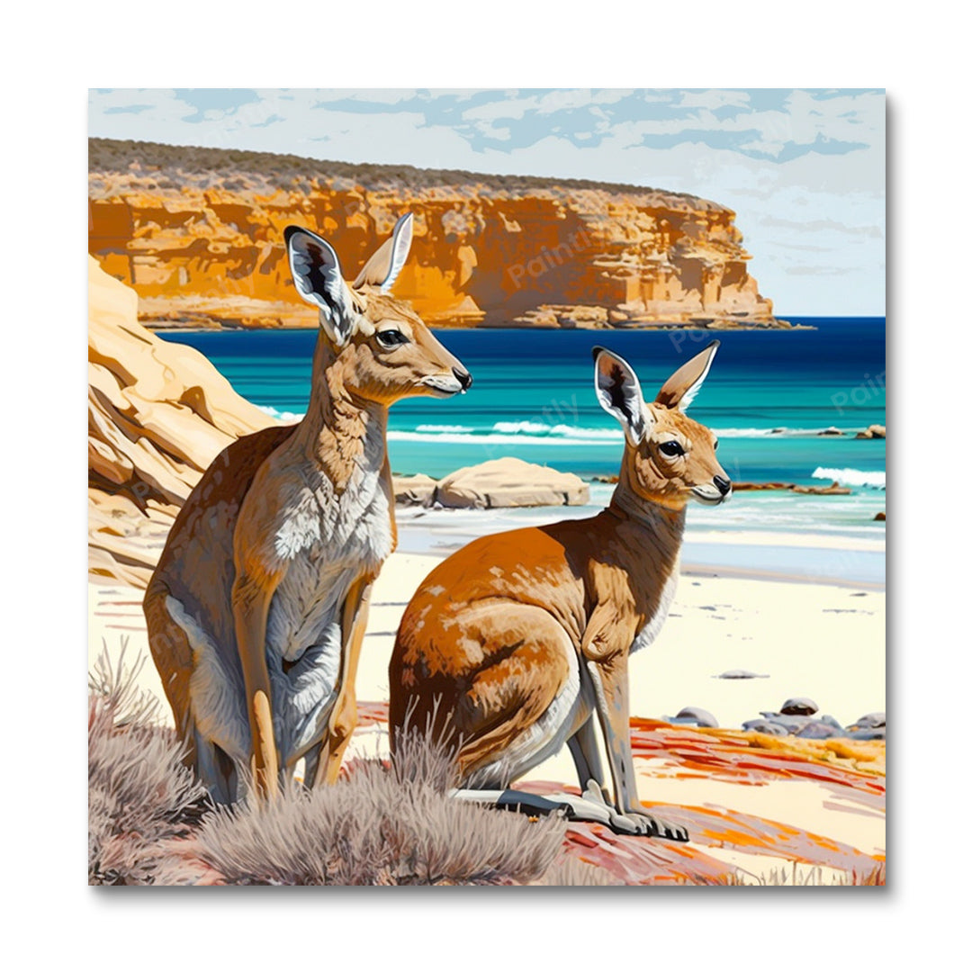 Kangaroo Island Australia II (diamantmaleri)