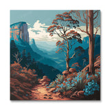 The Blue Mountains II (Paint by Numbers)