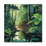Der Daintree Rainforest Australia I (Wandkunst)