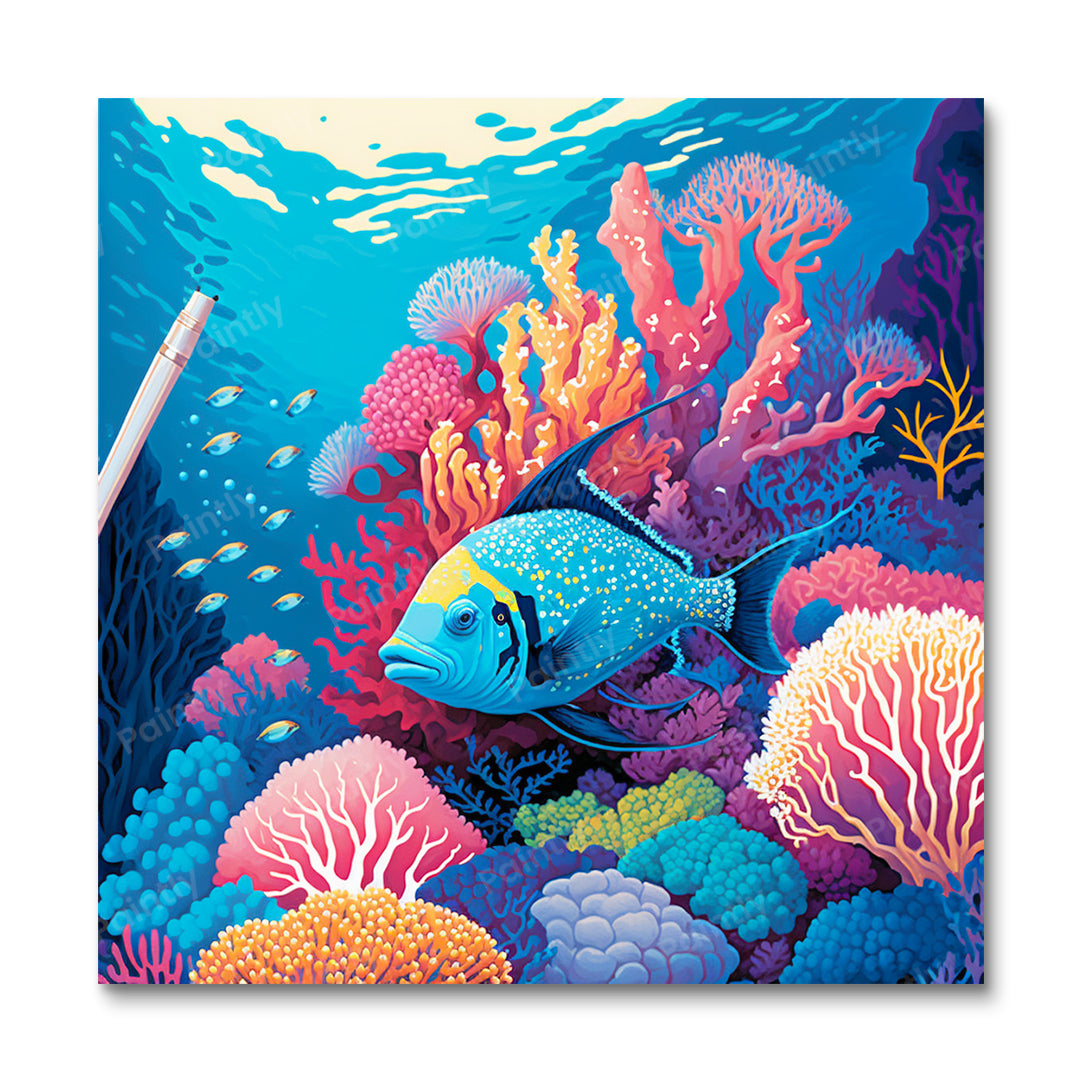 Great Barrier Reef Australia III (Paint by Numbers)