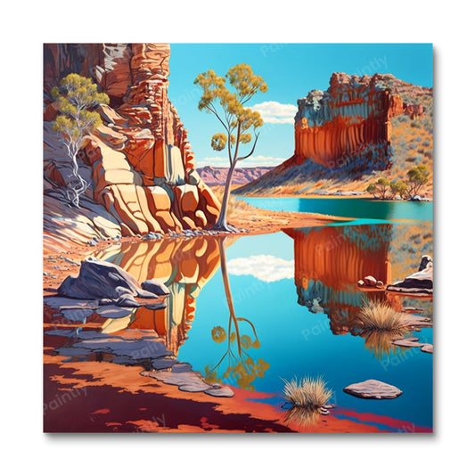 Die Kimberley-Region Australien (Wandkunst)