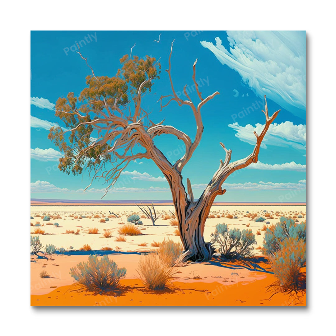 The Nullarbor Plain Australia I (Diamond Painting)