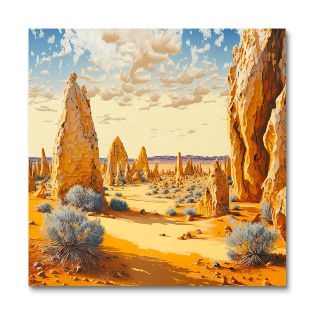 The Pinnacles Australia II (Paint by Numbers)