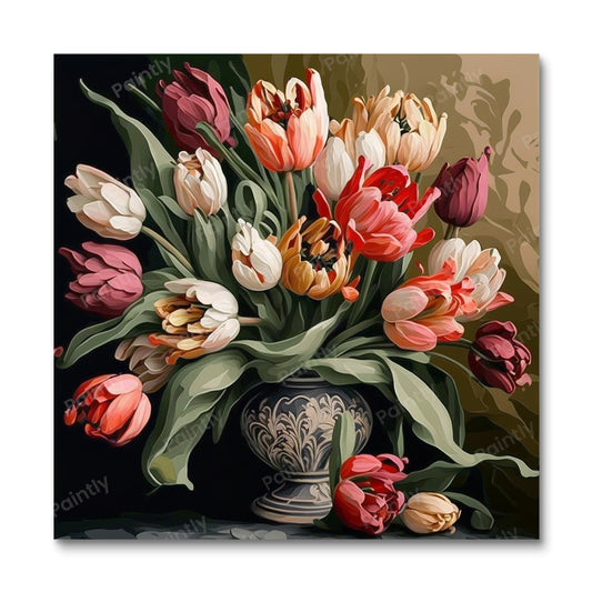 Tulpen II (Wandkunst)