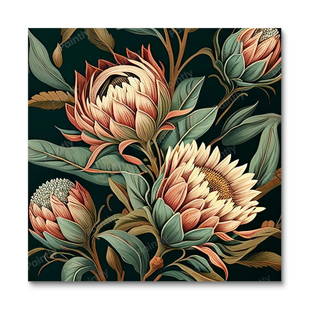 Proteas VII (Paint by Numbers)