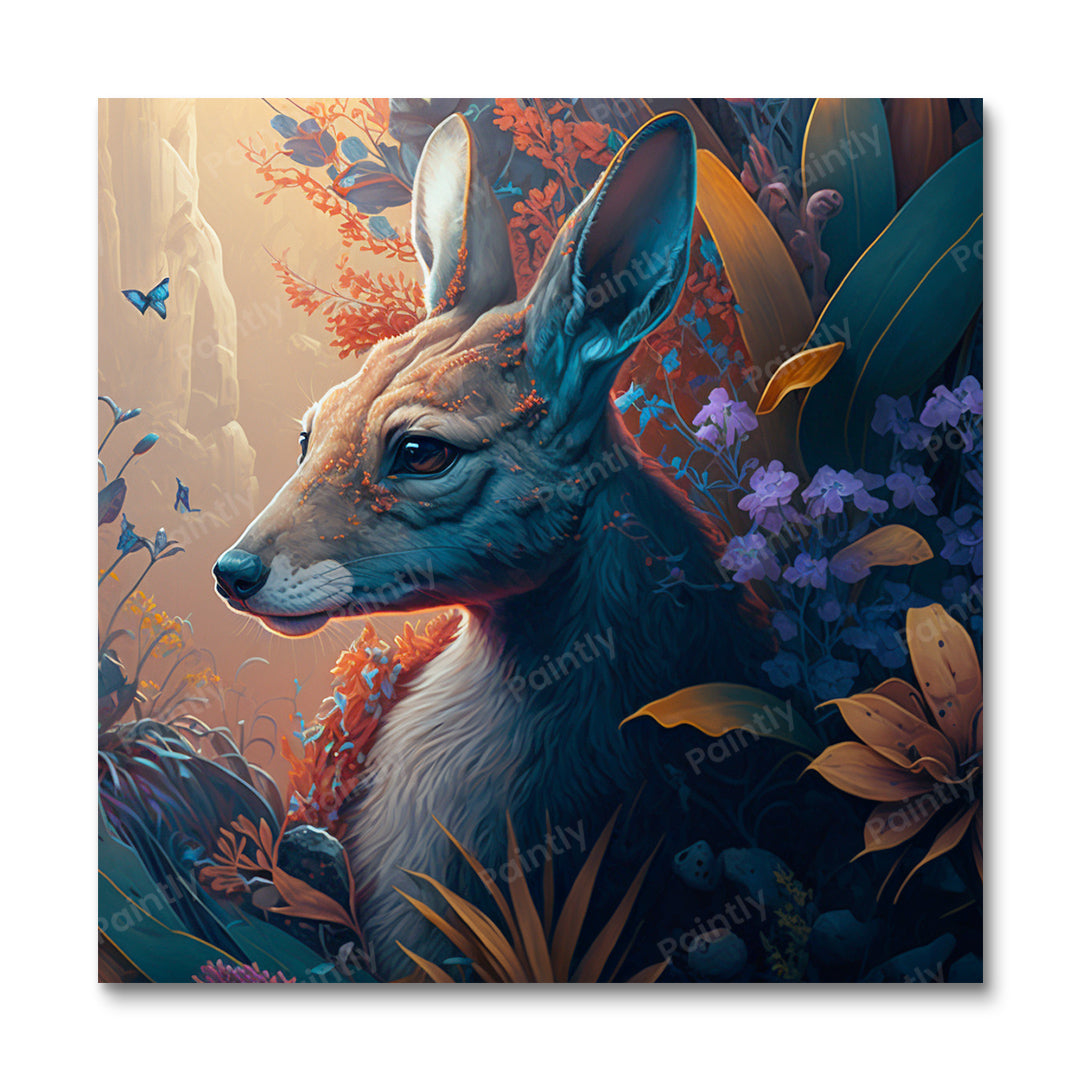 Majestic Kangaroo (Diamond Painting)