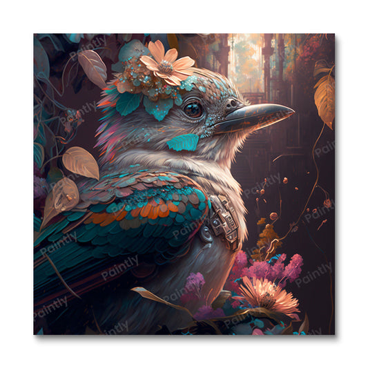 Kookaburra III (Wandkunst)