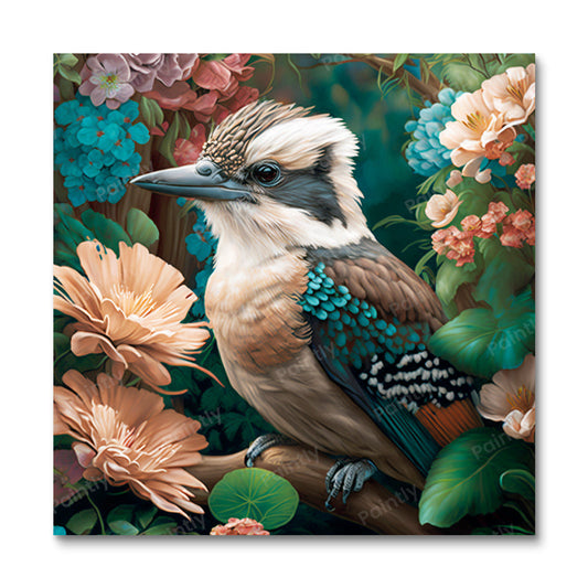 Kookaburra V (Wandkunst)