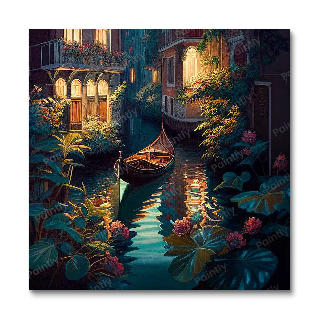 Venice Canal IX (Paint by Numbers)