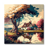 Autumn Cabin (Wall Art)