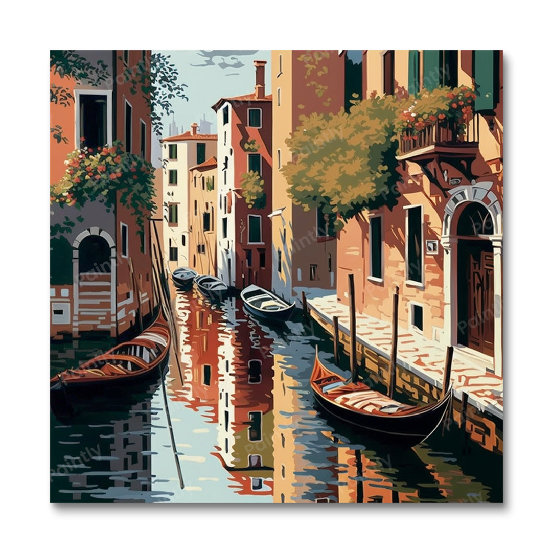 Venice Canal I (Paint by Numbers)