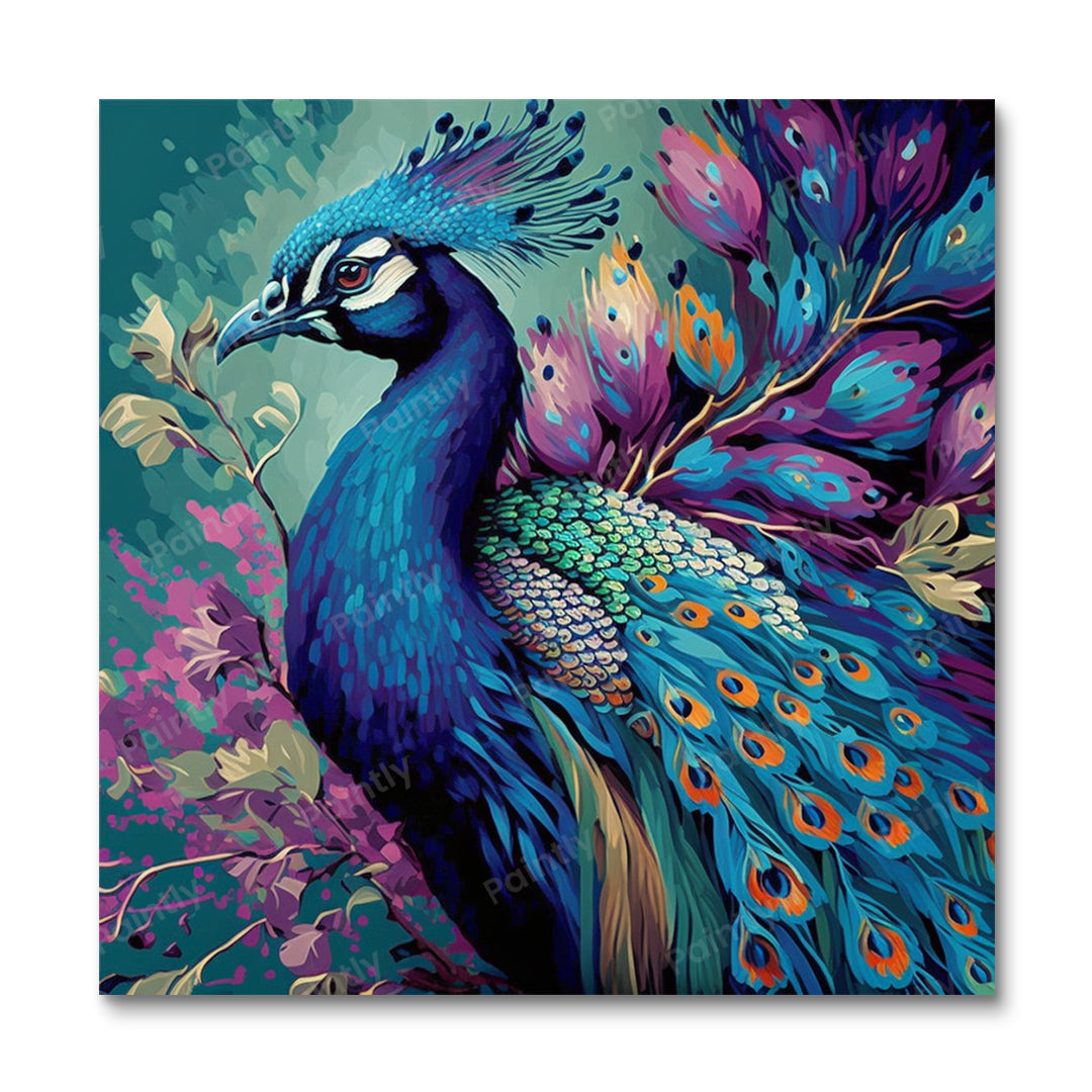 Peacock I (Diamond Painting)