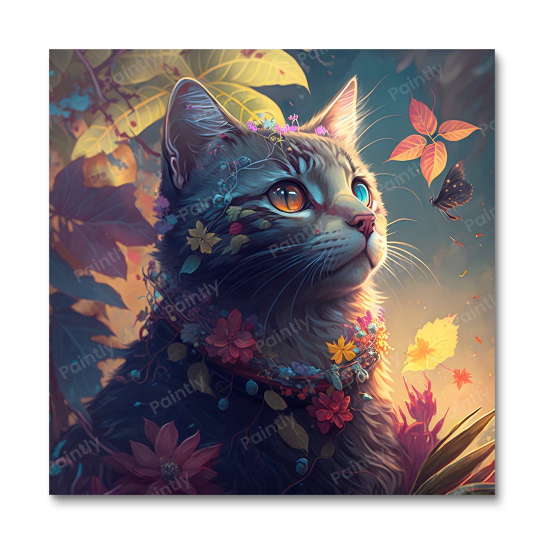 Majestic Cat II (Diamond Painting)