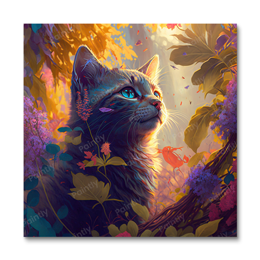 Majestic Cat III (Diamond Painting)