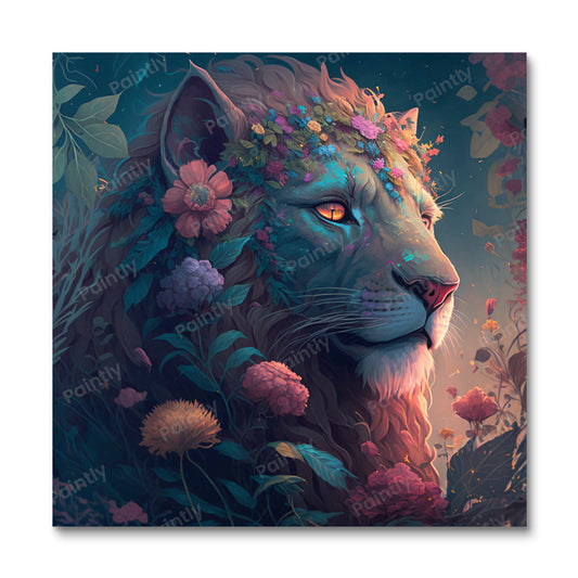 Majestic Lion II (Wall Art)