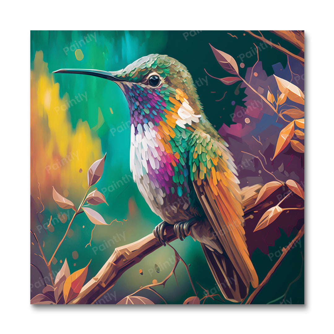 Kolibri II (Wandkunst)