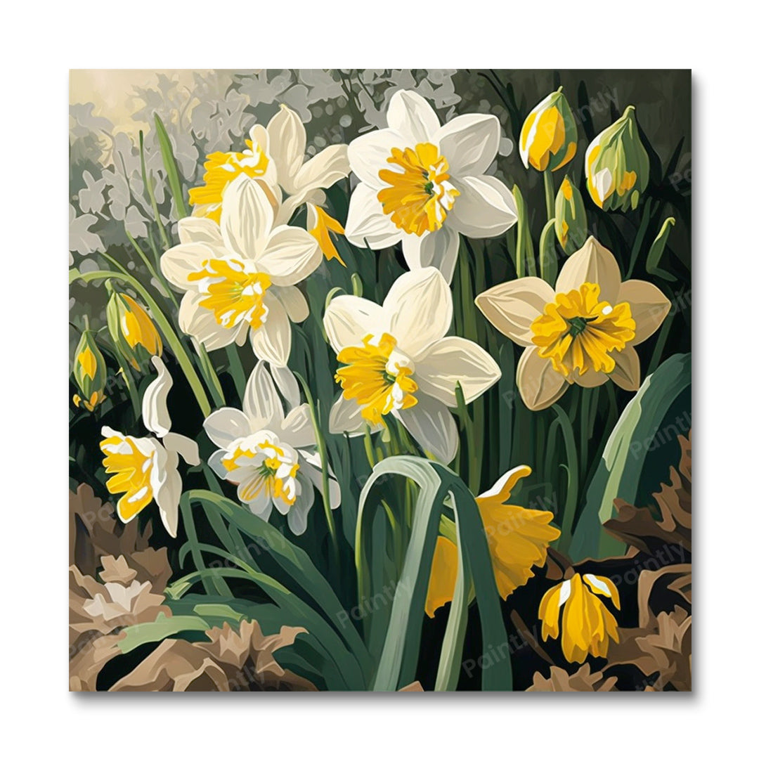 Daffodils I (Paint by Numbers)