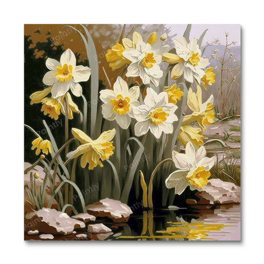 Daffodils II (Diamond Painting)