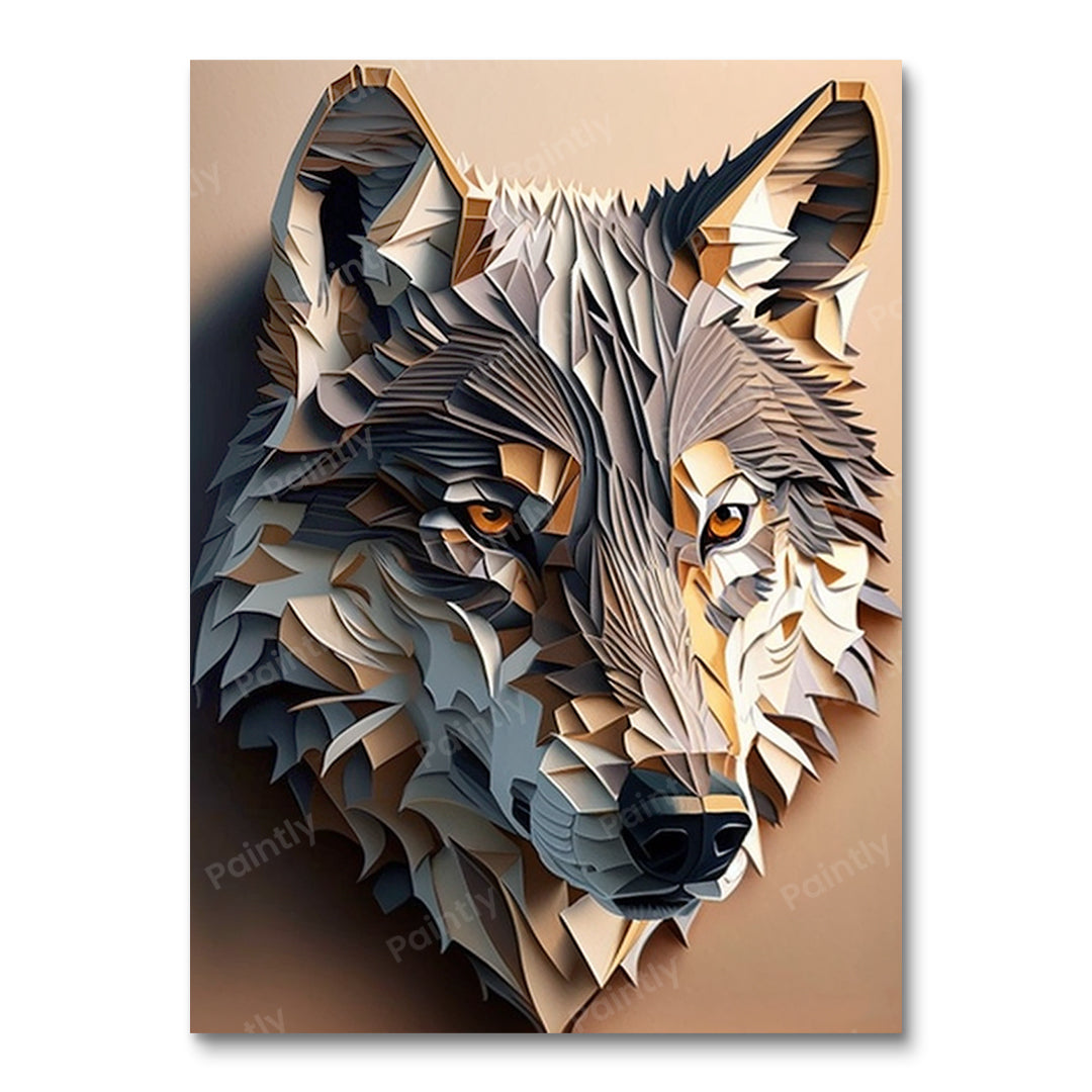 BOGO 3D Wolf I (60x80cm)