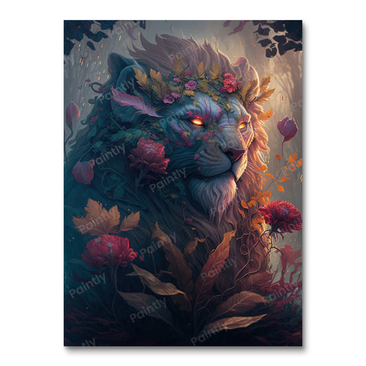 Majestic Lion I (Diamond Painting)