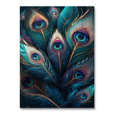 Peacock Feathers VI (Paint by Numbers)