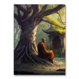 Unwavering Focus Monk III (Wall Art)