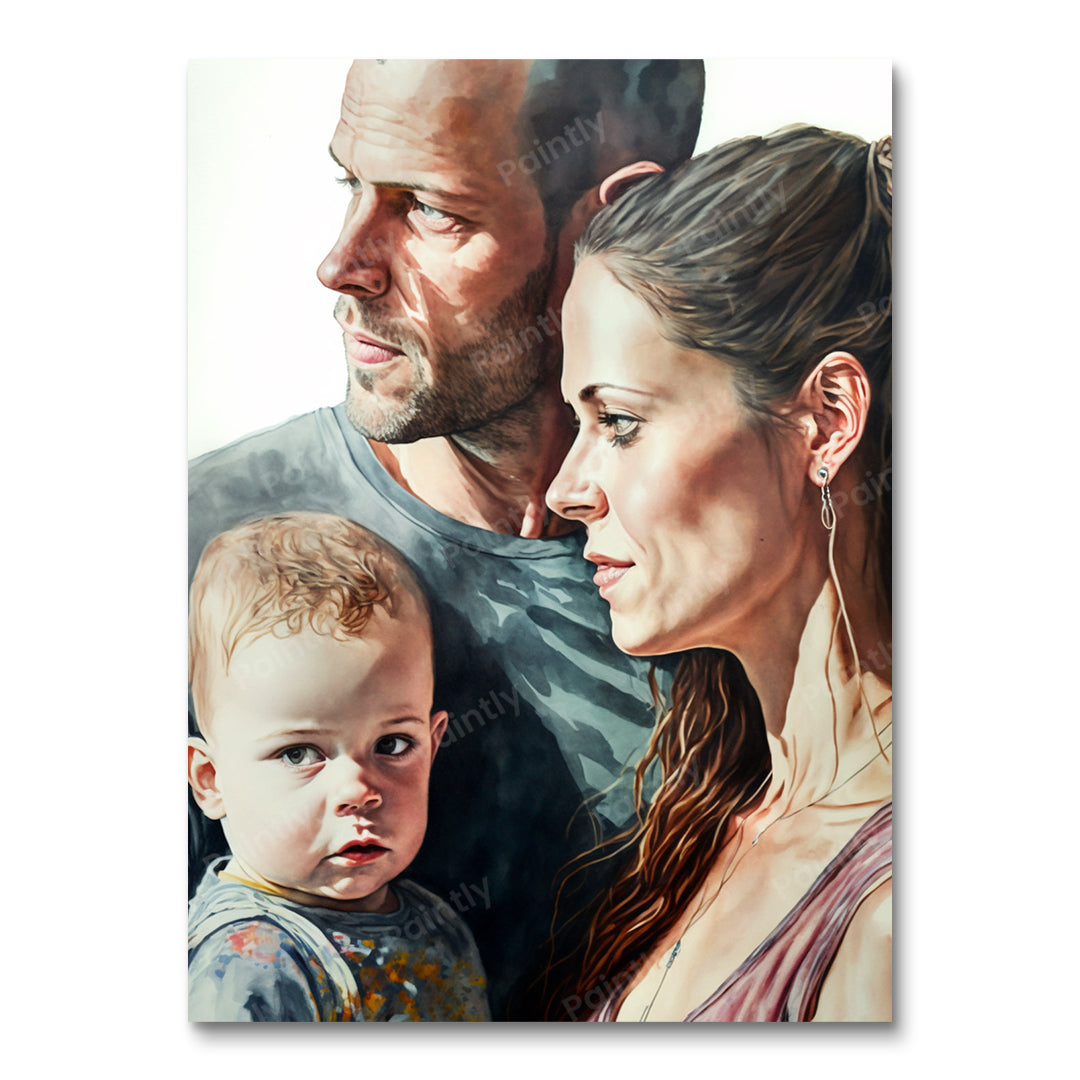 A Beautiful Family I (Wall Art)