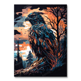 Twilight Eagle (Paint by Numbers)