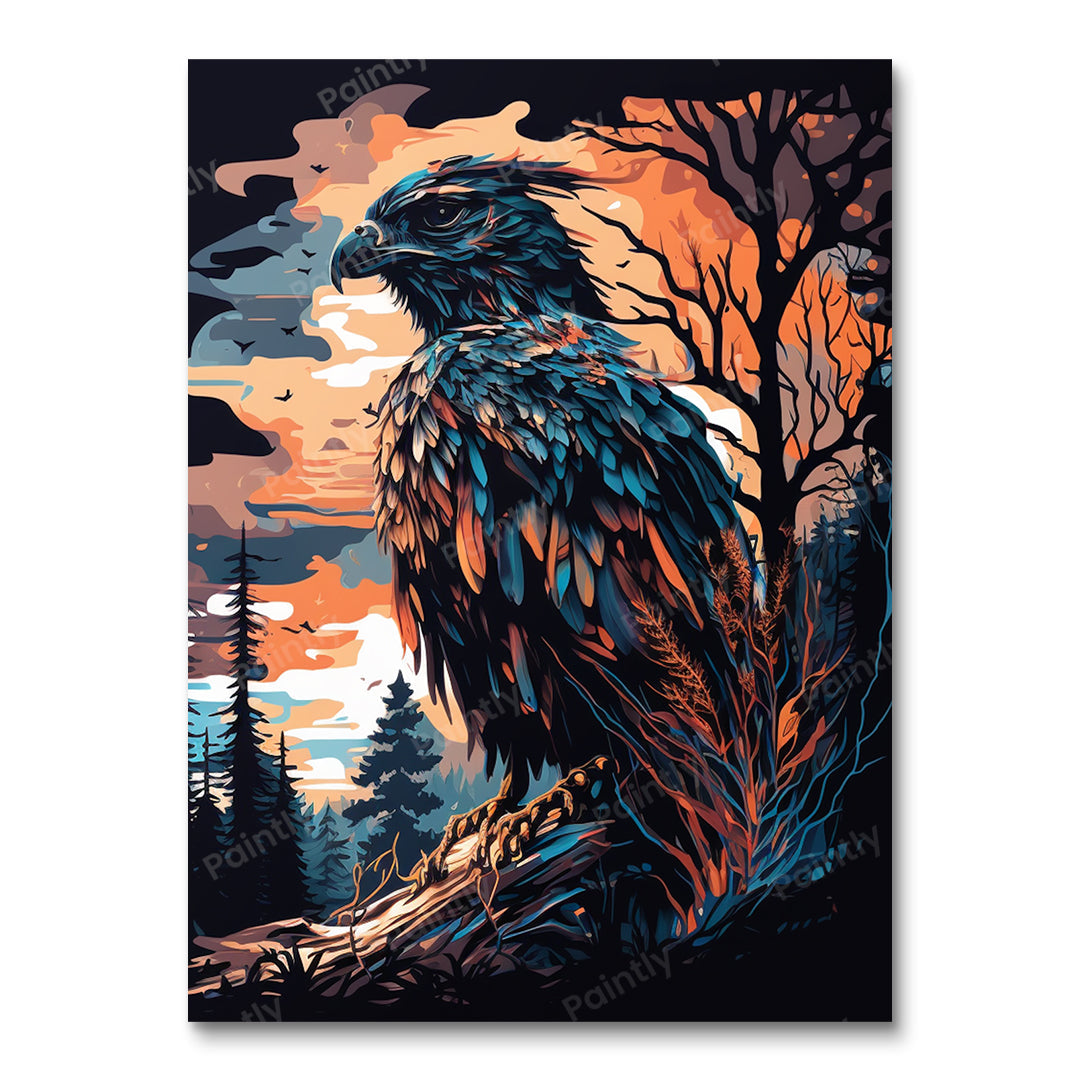 Twilight Eagle (vægkunst)