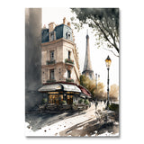 Paris Cafe III (Paint by Numbers)