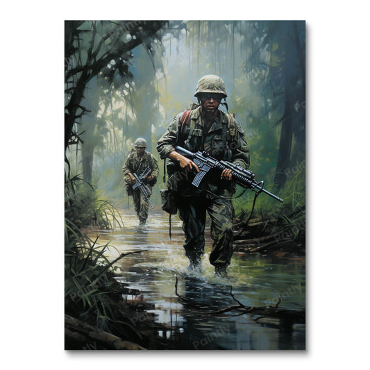 Jungle Vanguard (Diamond Painting)