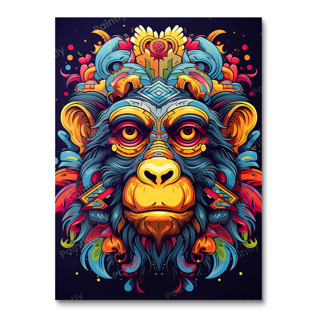 Majestic Chimp (Diamond Painting)