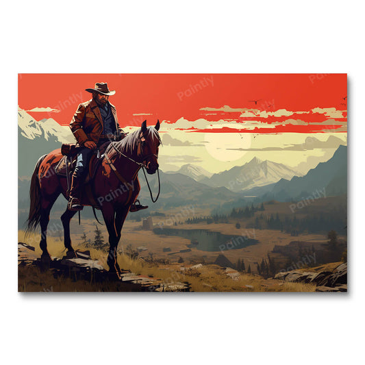 Red Dead Ride II (Wall Art)