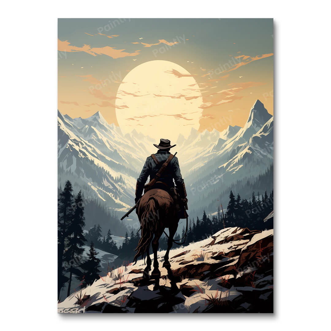 Red Dead Ride IV (Wall Art)