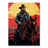 Red Dead Ride V (vægkunst)