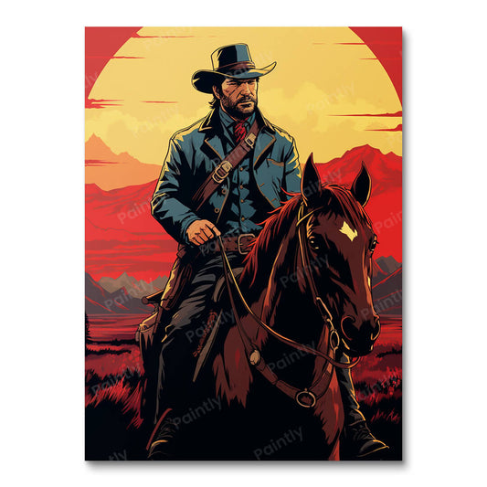 Red Dead Ride V (Wall Art)