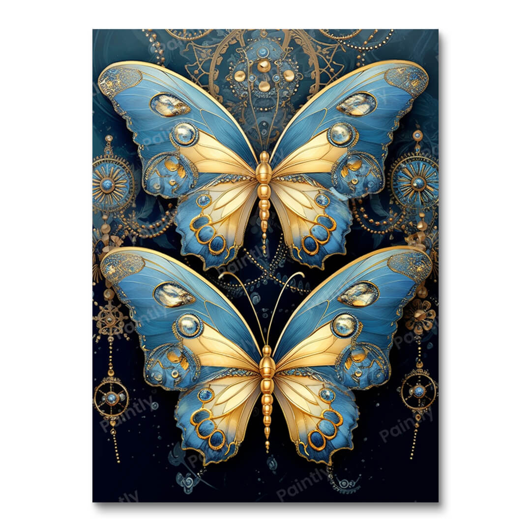 Schmetterlingswalzer II (Wandkunst)