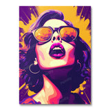 Pop Art Girl in Shades I (Wall Art)