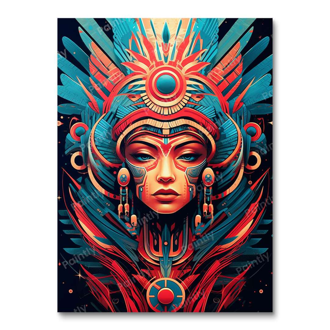 Psychedelic Deity II (Wall Art)