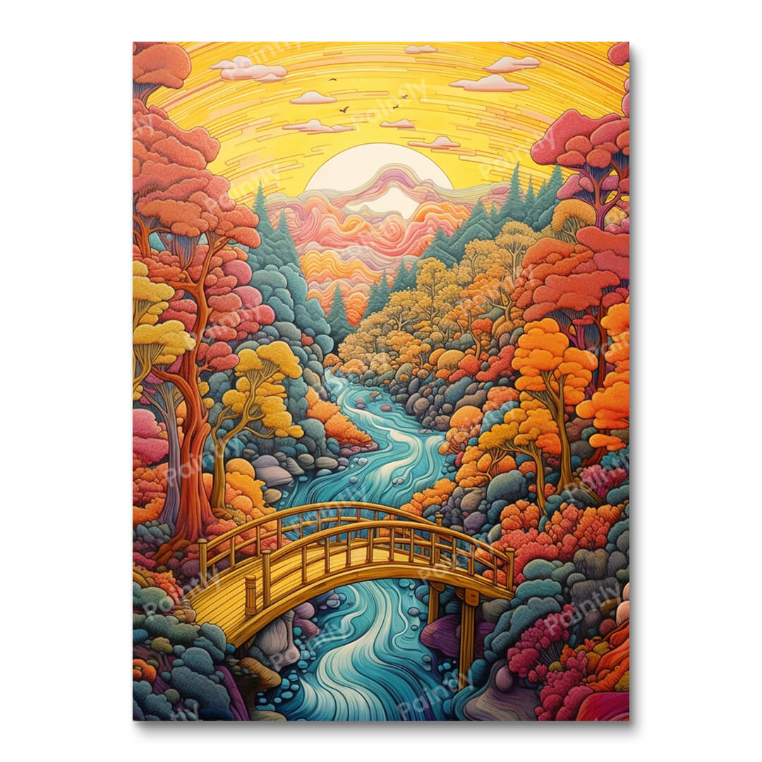 Bridge to the Woodland Realm (Diamond Painting)