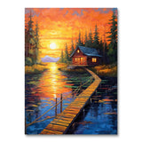 Cabin Boardwalk (Wall Art)