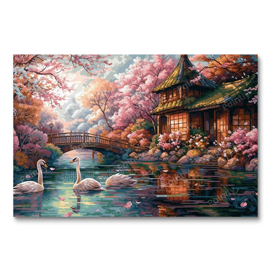 A Grandiose Japanese Dream (Diamond Painting)