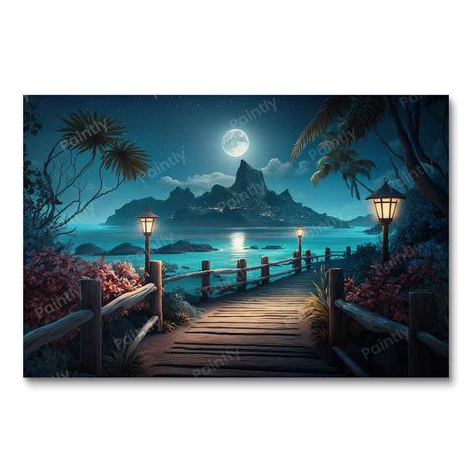 Island Harmony II (Diamond Painting)