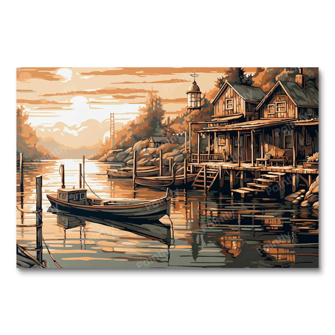 Riverside Refuge (Diamond Painting)