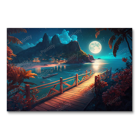 Island Illumination (Diamond Painting)