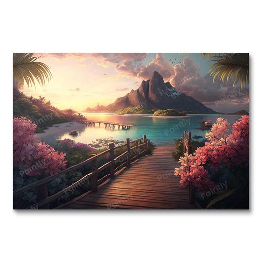 Tropical Sanctuary (Diamond Painting)